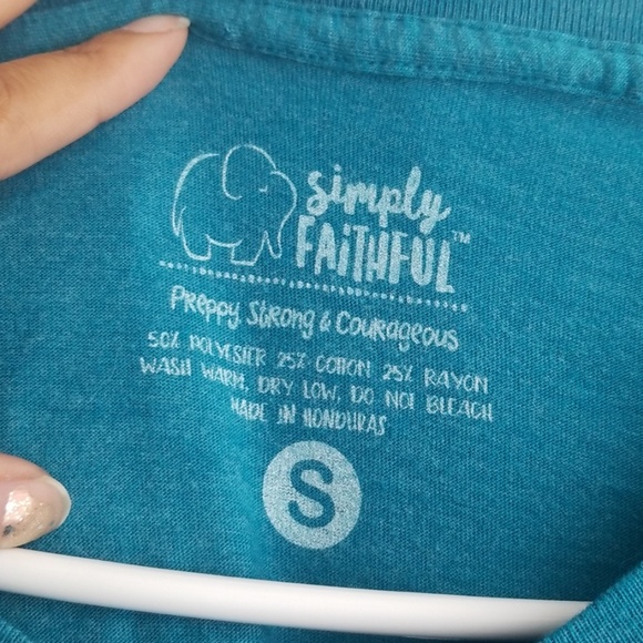Simply Faithful Life is Short T-Shirt - Picture 3 of 4
